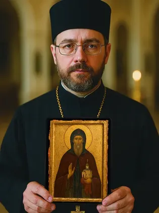 Сергий Сребрянский, преподобноисповедник — современное исполнение — фото 4