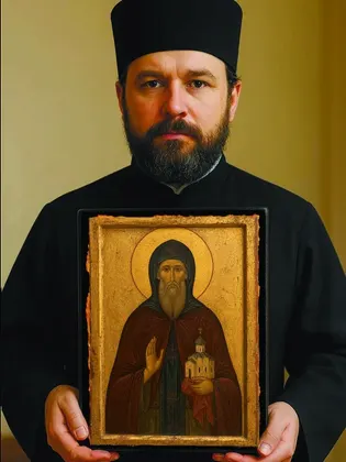 Сергий Сребрянский, преподобноисповедник — современное исполнение — фото 6