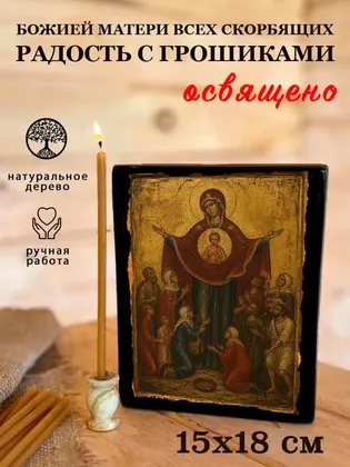 Божией Матери Всех скорбящих радость с грошиками — фото 5