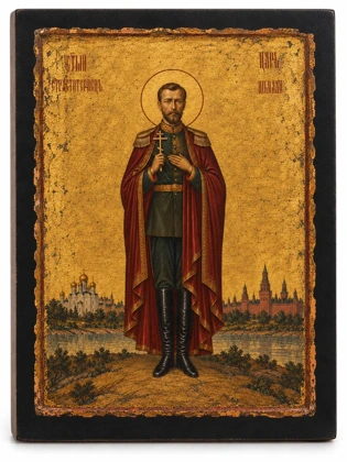 Император Николай II — состаренное исполнение