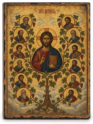 Древо Жизни — состаренное исполнение