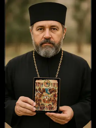 Собор Всех Святых — икона на дереве
