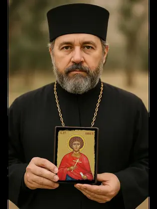 Святого Вонифатия — икона на дереве