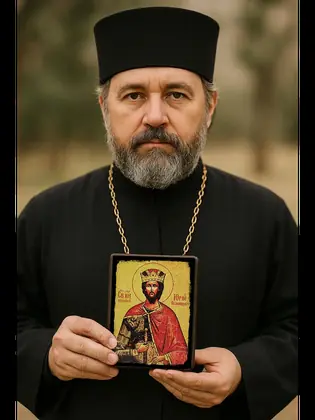 Святой Юрий — икона на дереве